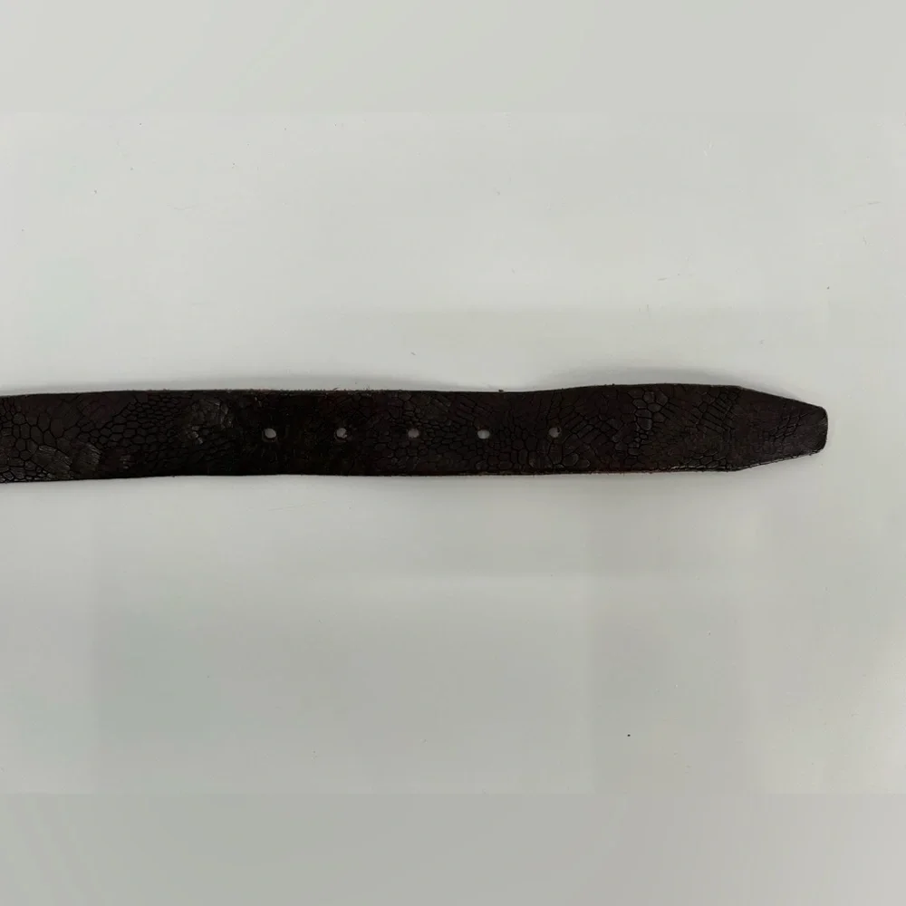 True Religion Brown Leather Belt‎ S